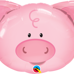 Balão Metalizado Qualatex® 30" Porco