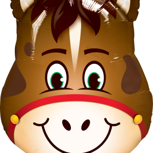 Balão Metalizado Qualatex® 32" Cavalo