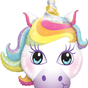 Balão Metalizado Qualatex® 38" Unicórnio