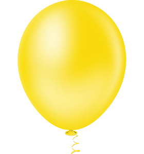 Balão 9" Gran Festa Amarelo