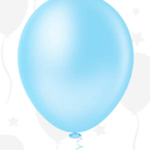 BALÃO 5" AZUL CLARO PIC PIC