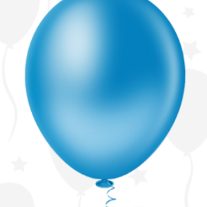 BALÃO 5" AZUL PISCINA PIC PIC