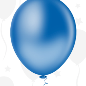 BALÃO 5" AZUL PIC PIC