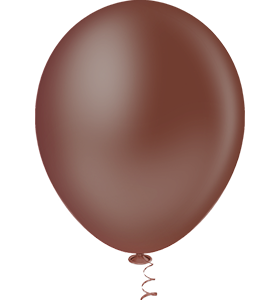 Balão 9" Gran Festa Marrom