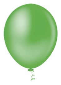 Balão 9" Gran Festa Verde Tropical