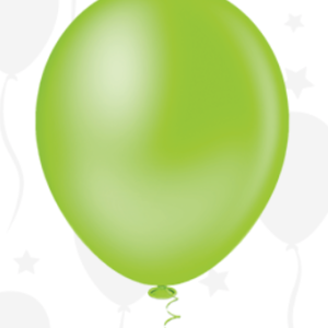 BALÃO 5" VERDE LIMÃO PIC PIC