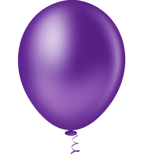 Balão 9" Gran Festa Violeta