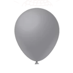 Balão FestBall 9″ Premium Cinza