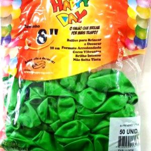 BALÃO 8'' VERDE CITRUS HAPPY DAY