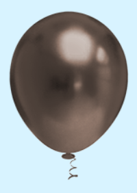 Balão 5″ Redondo Ouro Velho