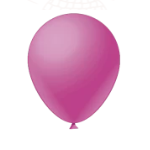 Balão FestBall 9" Premium Rosa