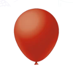 Balão FestBall 9" Premium Vermelho