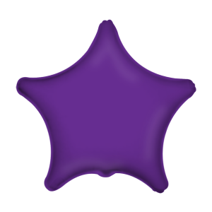 ESTRELA METALIZADA 20'' VIOLETA